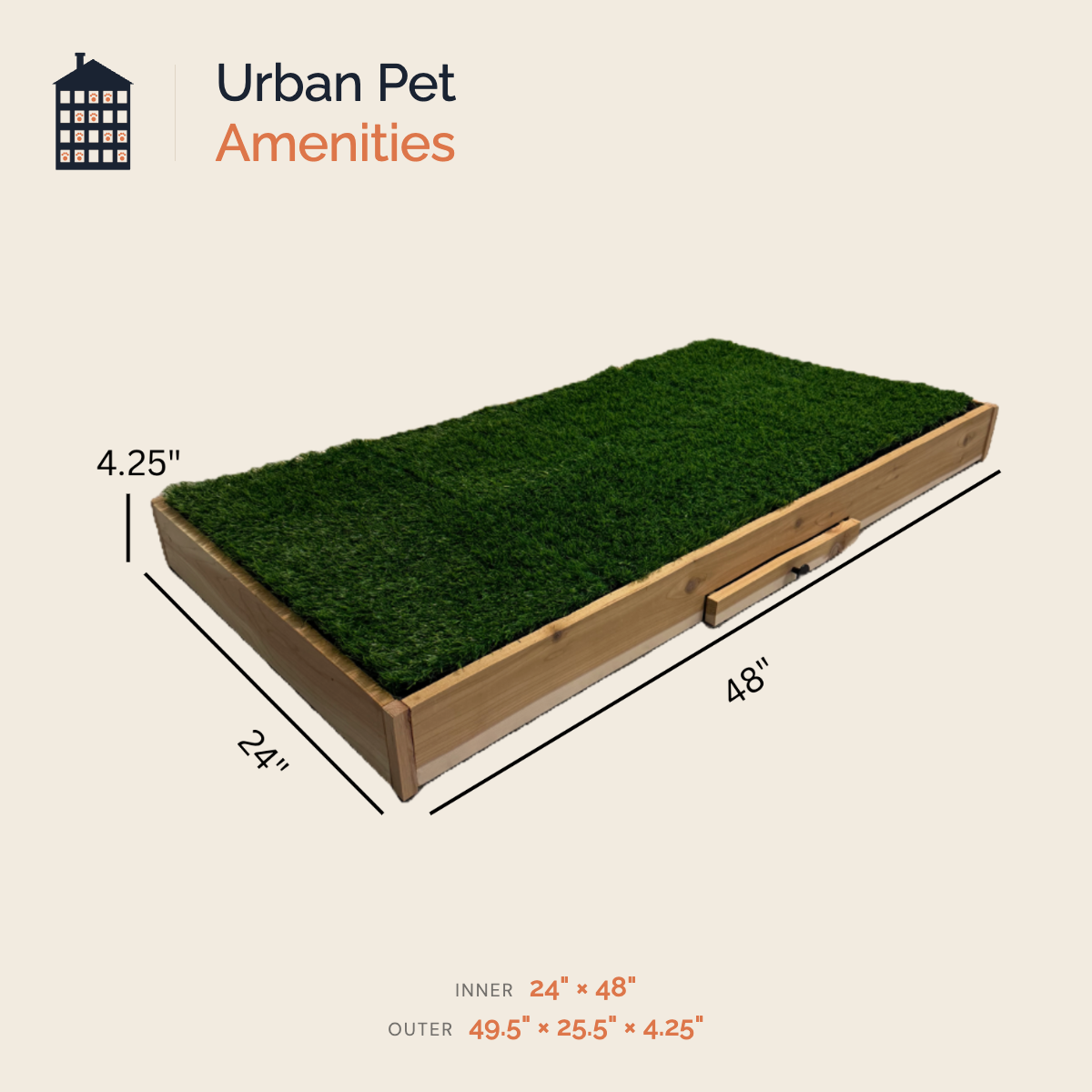 REFUNDABLE WAITLIST - Standard Potty Box (Pups 15lbs - 50lbs)