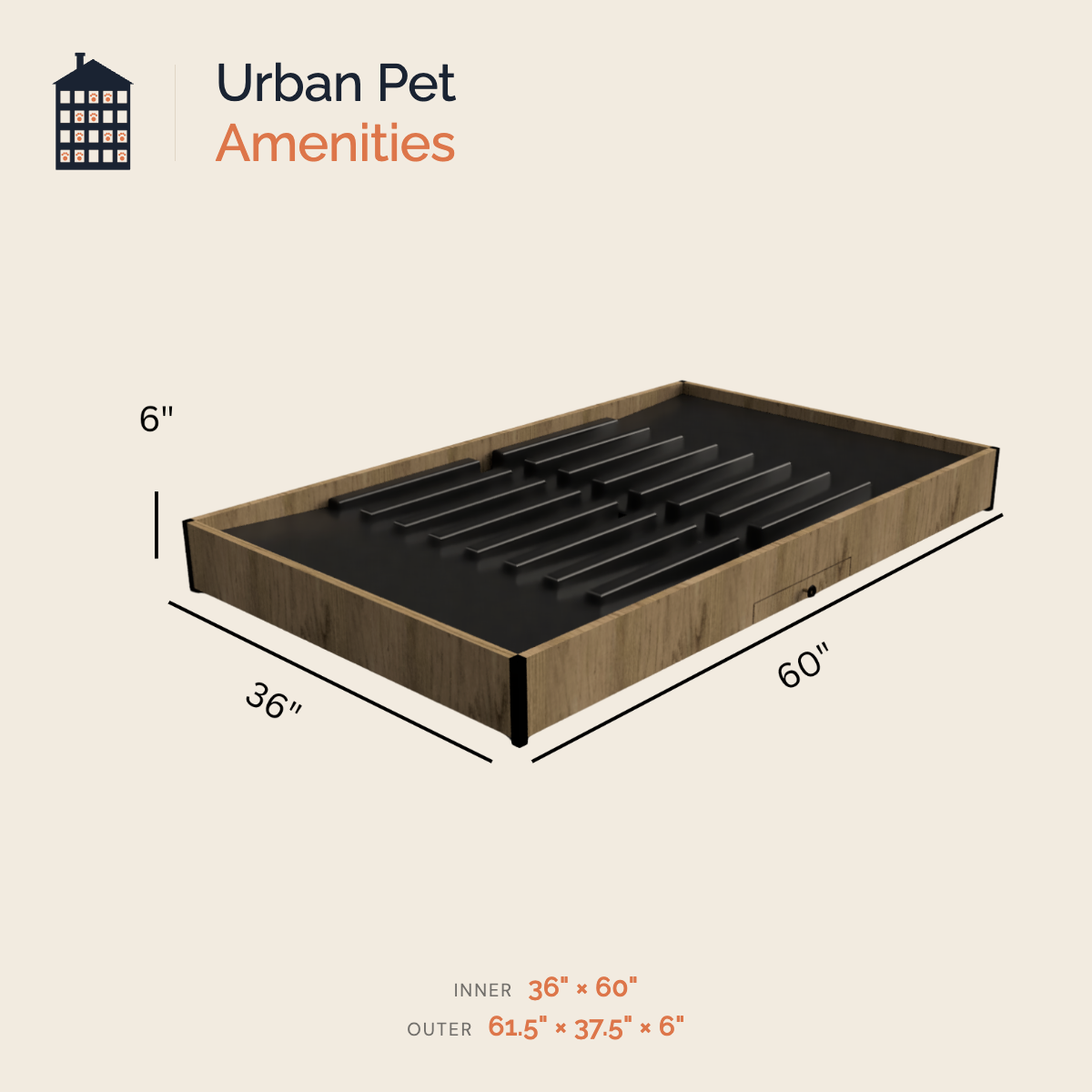 REFUNDABLE WAITLIST - Yard Potty Box (Pups 40lbs - 75lbs)