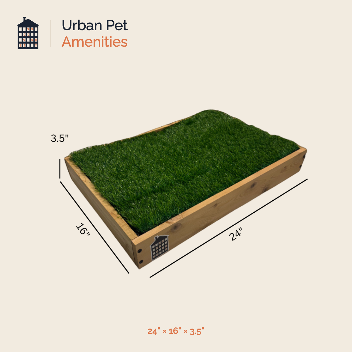 Puppy Potty Box (Pups less than 20lbs)